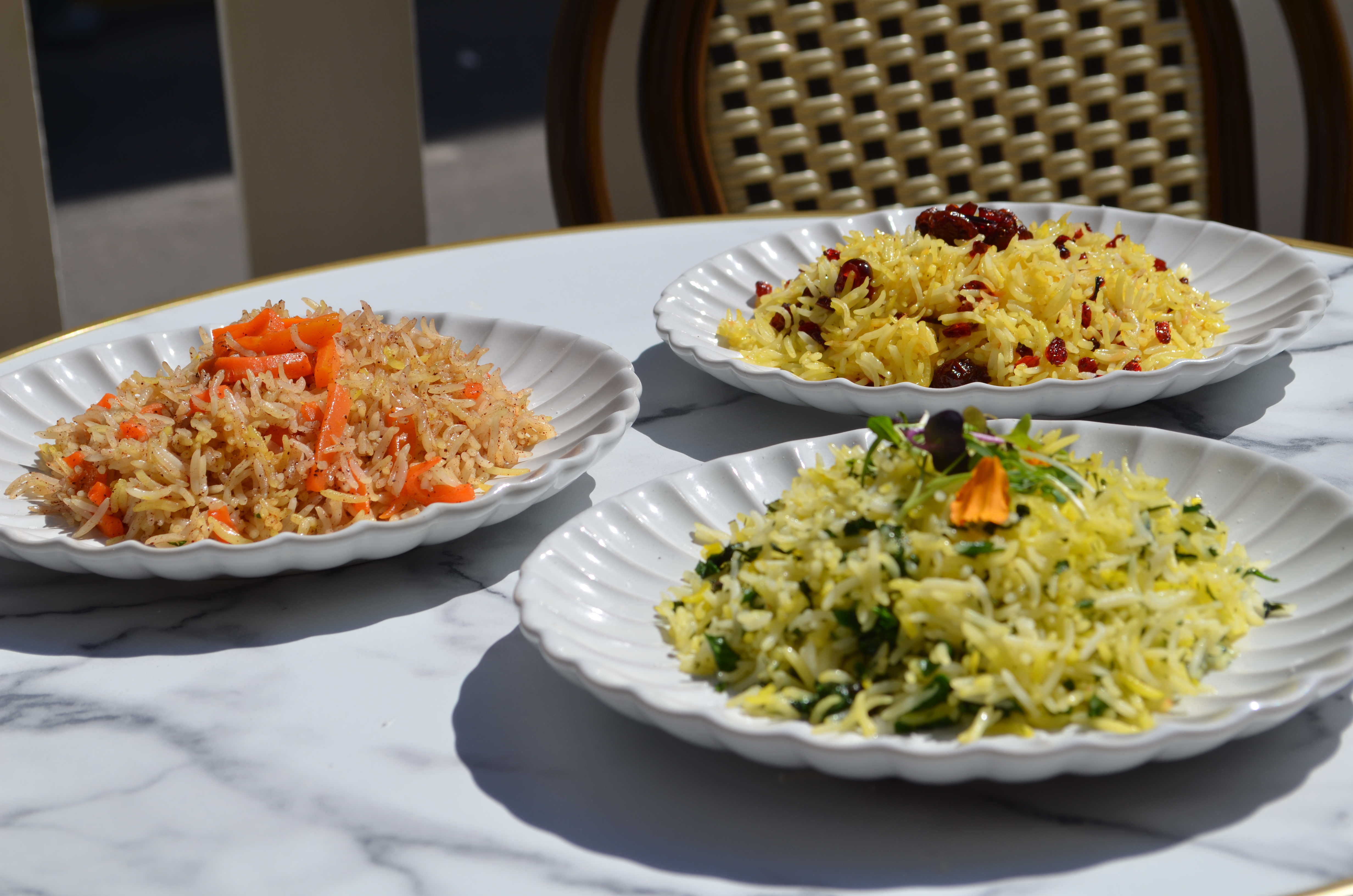 Persian rice dishes